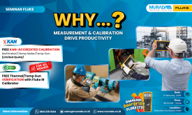 Murada & Fluke Collaborative Seminar: Why Measurement and Calibration Drive Productivity?