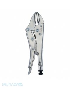 PROTO Locking Pliers Straight Jaw 7-15/32 In L, 10G657