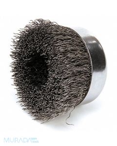 WEILER Crimped Wire Cup Brush Arbor 4 In., 5X893