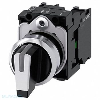 SIEMENS Selector switch illuminable 22 mm rou, 56JX06