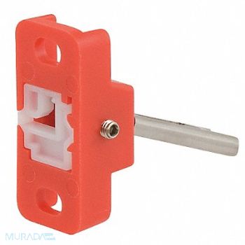 TELEMECANIQUE SENSORS Pivoting Actuating Key Left Hand Door, 10D272
