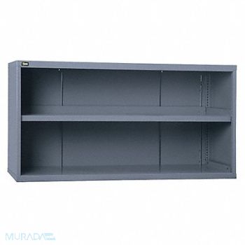 VIDMAR Base Cabinet 31 x60 x27 3/4 Gray 2Shlv, 12C815