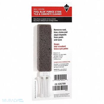 TOUGH GUY Pool Concrete/Tile Cleaner 6 in L Gray, 12G799