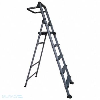 XTEND + CLIMB Platform Stepladder 59 Aluminum 300 lb., 12M625