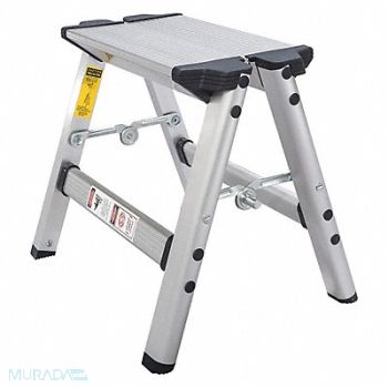 XTEND + CLIMB Step Stool 11-1/2 H 225 lb Aluminum, 12M634