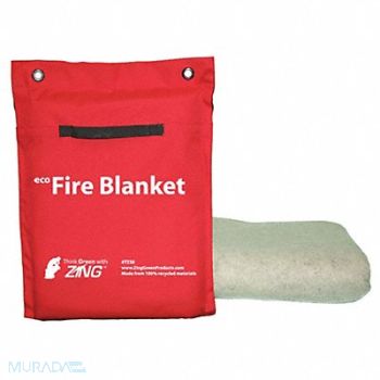 ZING Fire Blanket and Tote Synthetic Fiber, 12N816