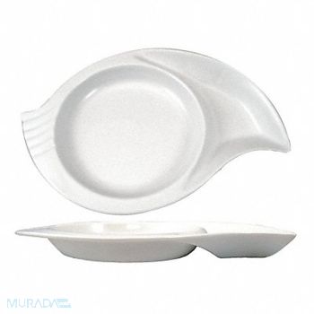 ITI Snail Plate 8-1/2 White PK48, 12R901