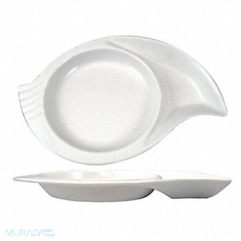 ITI Snail Plate 10-1/2 White PK36, 12R902