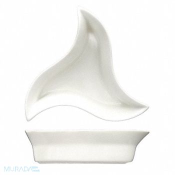 ITI Star Appetizer Dish 6 Inch White PK36, 12R903