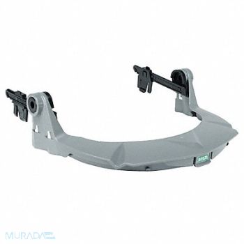 MSA Faceshield Frame Plastic Gray, 12V758