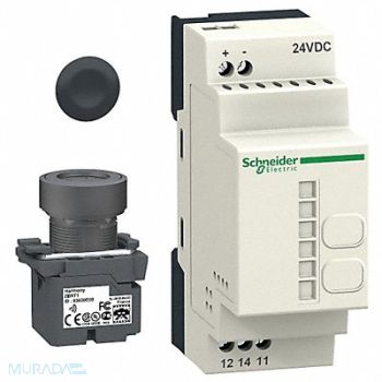 SCHNEIDER ELECTRIC Push Button Transmitter and Receiver Kit, 12Z269