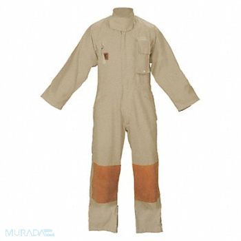 FIRE-DEX Wildland Coverall Tan Nomex L, 13A499