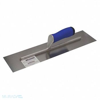 WESTWARD Cement Trowel 18 x 4 Stl ErgoSoft PP/TPR, 13A742