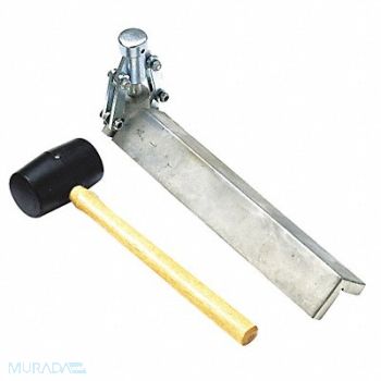 WESTWARD Cornerbead Clincher w/Mallet 13-1/2 x 3, 13A765