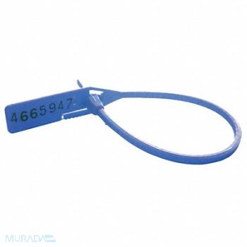 CORTECH Cinch-up Locking Seal Blue PK100, 13G476
