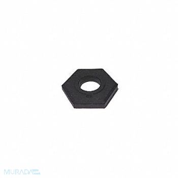 GRAINGER APPROVED Delineator Base Black 17 3/4 x 17 3/4, 13P902