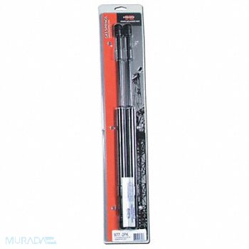 KNAACK Gas Spring Set Steel Black PK2, 13R541