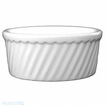 ITI Souffle Swirl Dish 21 Oz Europn Wht PK24, 13R715