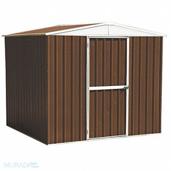 GRAINGER APPROVED D7721 Outdr Strg Shd 6 1/4 x8 1/2 x7ft Brown, 13X110