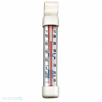 TAYLOR Refrigerator/Freezer Thermometer, 14F312