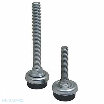 S W Furniture Glides Screw-In Rd 1-5/8 PK4, 14H443