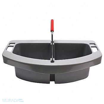 RUBBERMAID COMMERCIAL PRODUCTS Caddy 16 in L Gray, 14J685