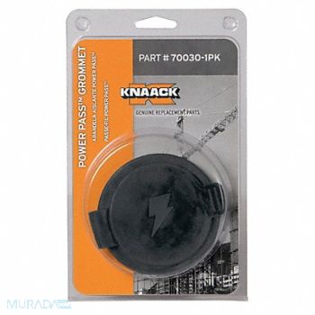 KNAACK Grommet Rubber Black, 14V883