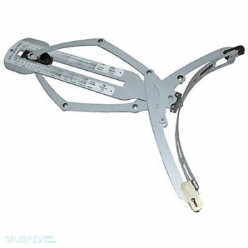 BAILEIGH INDUSTRIAL Variable-Arc OS Radius Gauge Acc +/-5%, 15V766