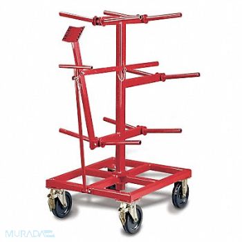 GARDNER BENDER Wire Dispenser 10 Spindles w/4 Casters, 15V946