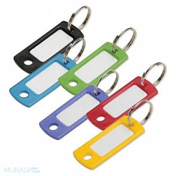 LUCKY LINE PRODUCTS Key Tag Split Ring PK50, 20KR21