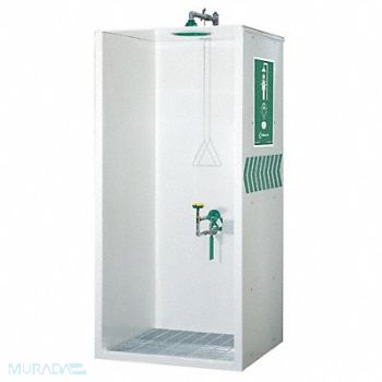 HAWS Shower/Eyewash Booth Combination, 16D413