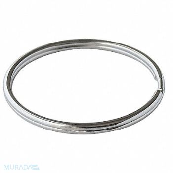 LUCKY LINE PRODUCTS 3in Split Ring Nickel-Plated Steel PK10, 16D512