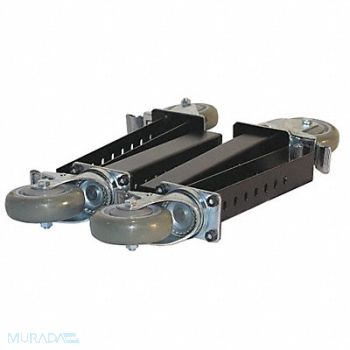 PRO-LINE Plate Caster Kit Polyurethane 275 lb PK4, 16D641