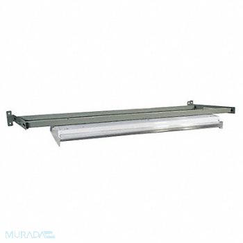 PRO-LINE Overhead Light/Frame 72W x 26D x 5H Gray, 16D743