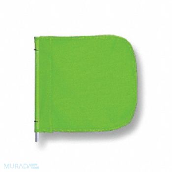 CHECKERS INDUSTRIAL PROD INC Replacement Flag 12x12 In Green, 16D817