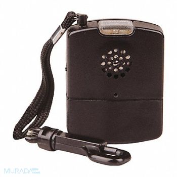 SAFETY TECHNOLOGY INTERNATIONAL Handheld alarm with sound and light, 16D859