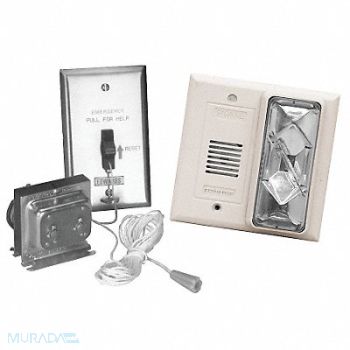 EDWARDS SIGNALING Call for Assistance Kit Horn/Strobe, 16G824