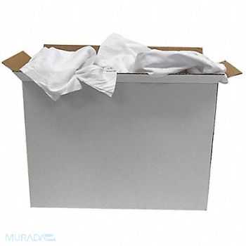 TOUGH GUY Cloth Rag New White 25 lb., 16M204