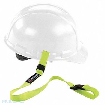 GEM PRODUCTS Hard Hat Lanyard Buckle Elastic Lime, 16M261
