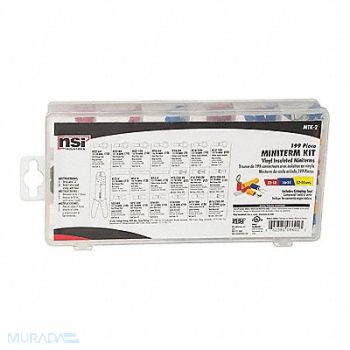 NSI INDUSTRIES Mini Term Kit W/ Tool, 173Z66