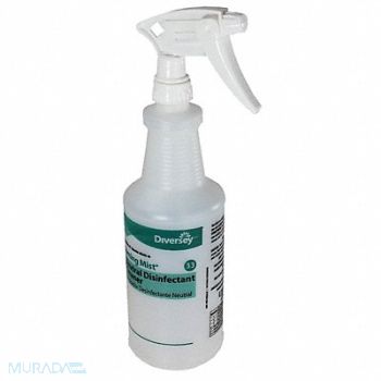 DIVERSEY Trigger Spray Bottle 12 1/2 H White PK12, 18A009