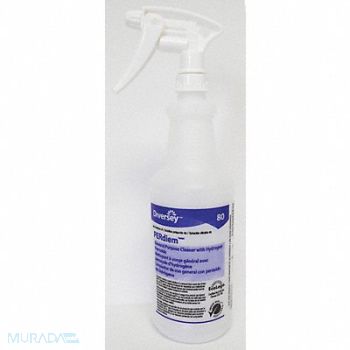 DIVERSEY Trigger Spray Bottle 12 1/2 H White PK12, 18A013