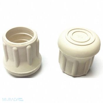 GRAINGER APPROVED Protective Leg Tip SlipOn Rd 31/32 PK10, 18AE65