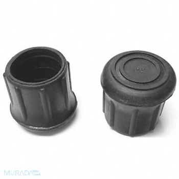 GRAINGER APPROVED Protective Leg Tip SlipOn Rd 1-7/32 PK10, 18AE08