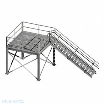 PORTA-KING Guard Tower 20 ftx10.83 ftx12 ft Stl, 18C844