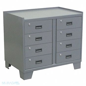 JAMCO Drawer Cabinet 33 H 36 W Gray, 18H211