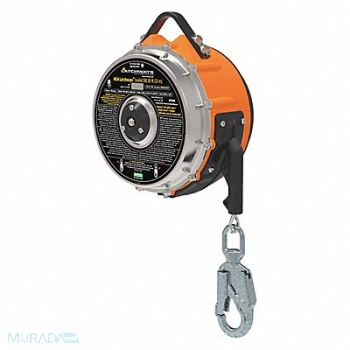 MSA Self-Retracting Lifeline Gray, 197ER3