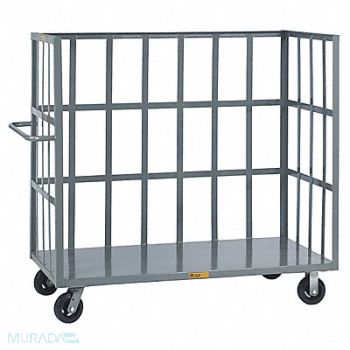 LITTLE GIANT Bulk Storage Cart Slat Sides 60x24, 19G912