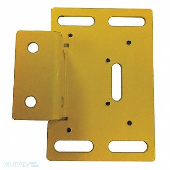 SAF-T-FENCE Interlock Plates Powder Coated Plastic, 19H253