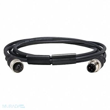 TELEMECANIQUE SENSORS Cordset 6.56 ft Black 250VAC/300VDC, 19MJ46